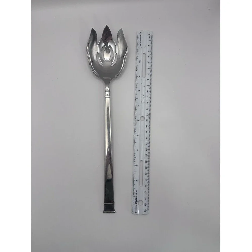 Stainless Steel Serving Fork Heritage Mint Fancy Elegant Classy Quality